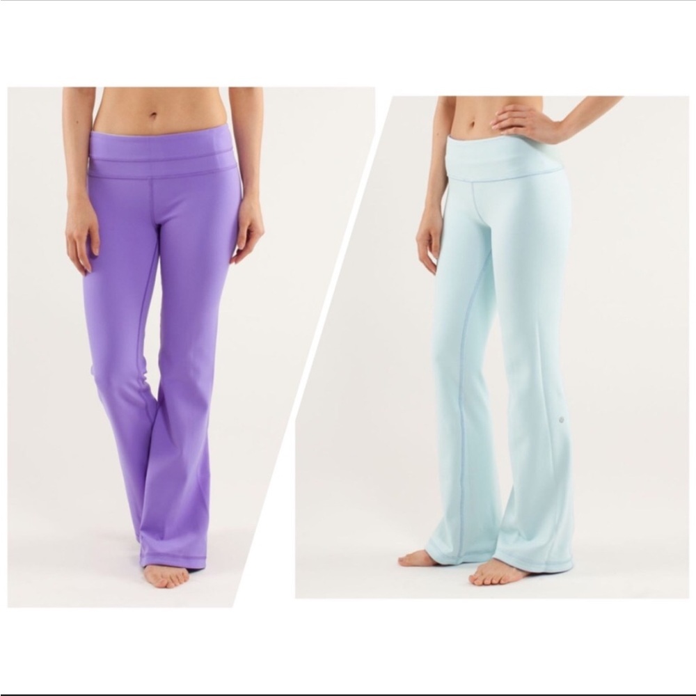 Lululemon Groove pants Reversible size 6